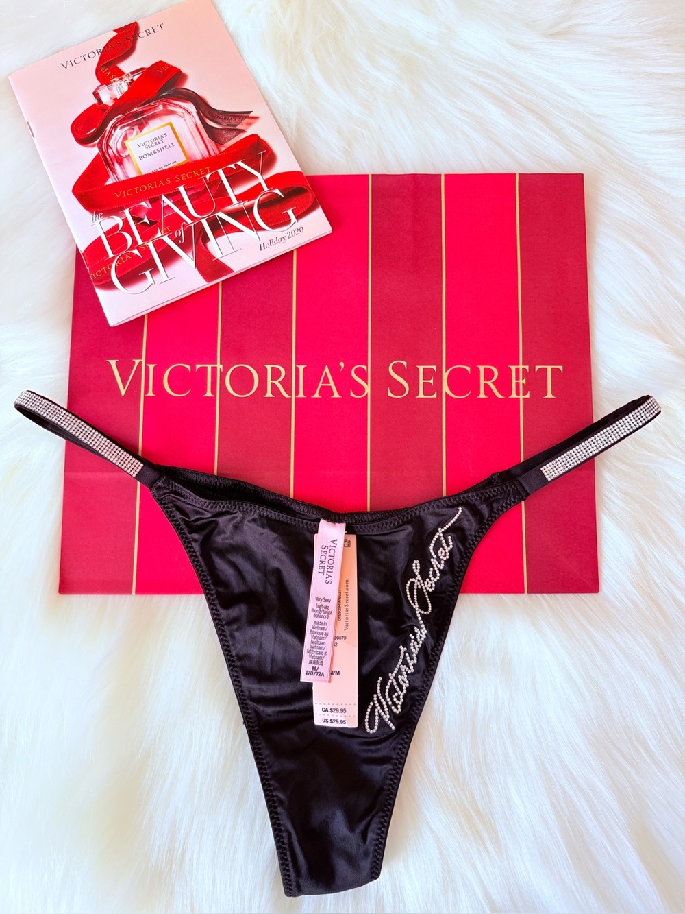 🩷🩷Victoria’s Secret shine strap panty (M)🩷🩷